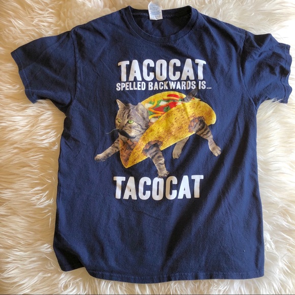 Other - Taco Cat Navy Tacocat Tee Shirt M